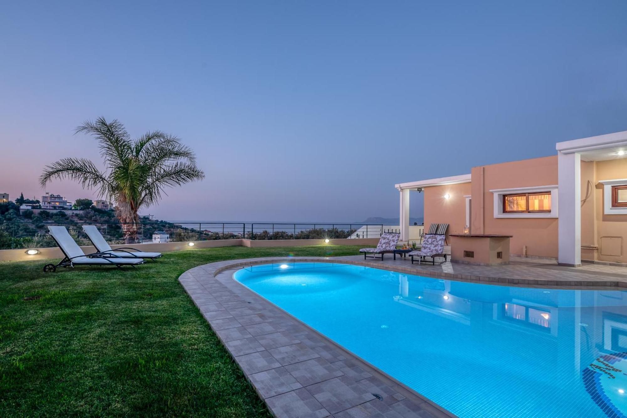 Nikola'S Villa Stalos Chania Екстериор снимка